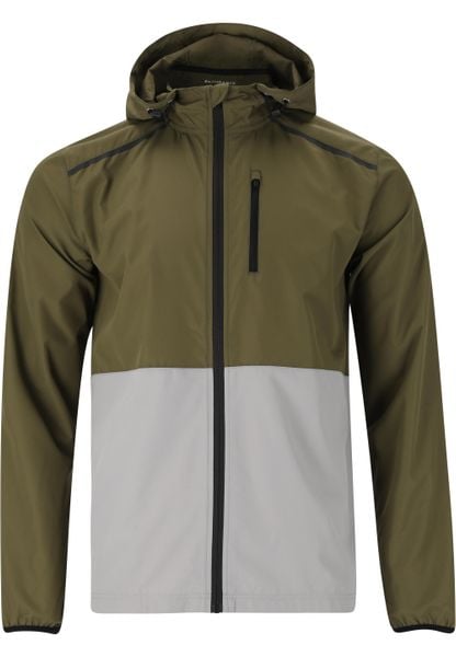 Kurtka wodoodporna z kapturem Endurance Hugoee. Zielone kurtki męskie Endurance, l, bez wzorów, z materiału, eleganckie, z kapturem. Za 283.50 zł.