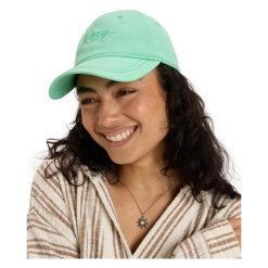 Czapka baseballowa dla Kobiety DEAR BELIEVER COLOR Zielony. Zielone czapki i kapelusze damskie Roxy, bez wzorów, z bawełny. Za 109.99 zł.