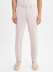 Finshley & Harding London Spodnie Mężczyźni Slim Fit Sztuczne włókno różowy, 54. Czerwone eleganckie spodnie męskie Finshley & Harding London, m, bez wzorów, z włókna. Za 349.95 zł.