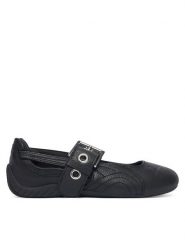 Puma Baleriny Speedcat Ballet Dress-Up Wns 408054 03 Czarny. Czarne baleriny damskie Puma, bez wzorów, ze skóry, bez obcasa. Za 399.99 zł.