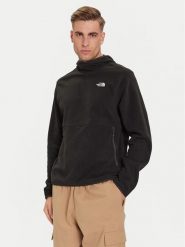The North Face Polar Glacier NF0A8D0S Czarny Regular Fit. Czarne bluzy męskie The North Face, m, bez wzorów, z polaru, bez kaptura. Za 309.99 zł.