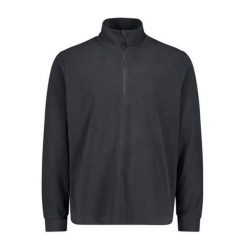 Bluza męska CMP 3G28037N. Czarne bluzy męskie CMP, na zimę, m, bez wzorów, bez kaptura. Za 119.99 zł.