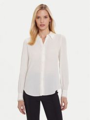 TWINSET Koszula 252TT2142 Beżowy Regular Fit. Brązowe bluzki damskie Twinset, bez wzorów, z wiskozy, bez kołnierzyka, bez ramiączek. Za 1,059.00 zł.