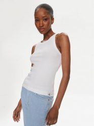 Calvin Klein Jeansy K20K206578 Błękitny Slim Fit. Niebieskie jeansy damskie Calvin Klein. Za 419.99 zł.