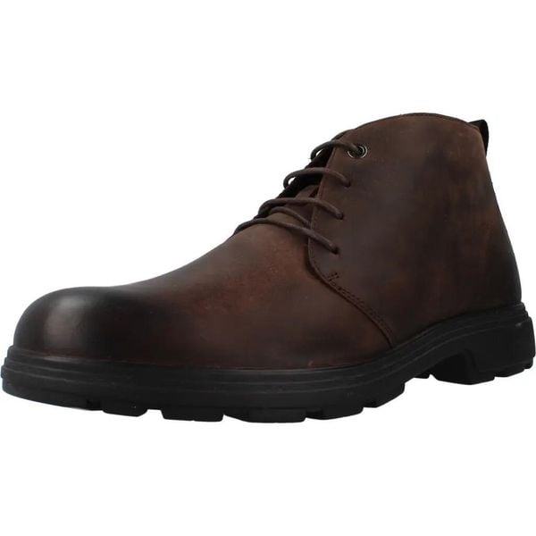 Buty GEOX U MEIERN Brązowy. Brązowe trekkingi męskie Geox, trekkingowe. Za 387.99 zł.