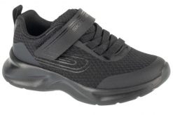 Buty sportowe Sneakersy chłopięce, Dynamatic - Swift Tread. Czarne trampki i tenisówki chłopięce Skechers, bez wzorów, z materiału, sportowe, przed kostkę, bez zapięcia. Za 149.99 zł.