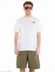 The North Face Casual T-shirt męski - rozmiar XL. Białe t-shirty męskie The North Face, m, bez wzorów, z bawełny, casualowe, bez kołnierzyka. Za 196.99 zł.