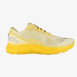 Buty do chodzenia damskie Salming Recoil Prime 2. Żółte obuwie sportowe damskie SALMING, bez wzorów, z materiału, do biegania. Za 706.00 zł.
