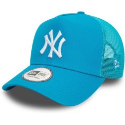 Czapki New Era Model New York Yankees Kolor Niebieski. Niebieskie czapki i kapelusze męskie New Era, bez wzorów, z tkaniny. Za 171.65 zł.