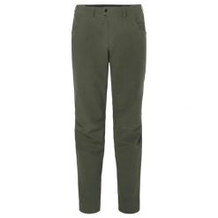 Wodoodporne spodnie VAUDE Qimsa Light Pants II Softshell. Zielone szorty męskie Vaude, m, bez wzorów, z softshellu. W wyprzedaży za 580.50 zł.