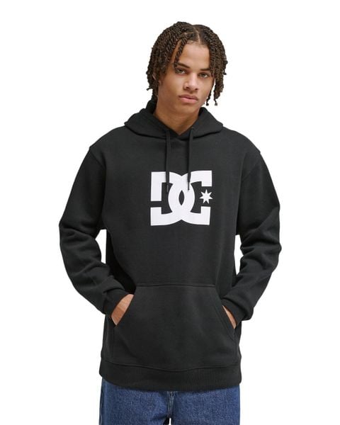 Bluza z kapturem dla Mężczyzn DC STAR. Czarne bluzy męskie DC Shoes, l, bez wzorów, z bawełny, z kapturem. Za 315.75 zł.
