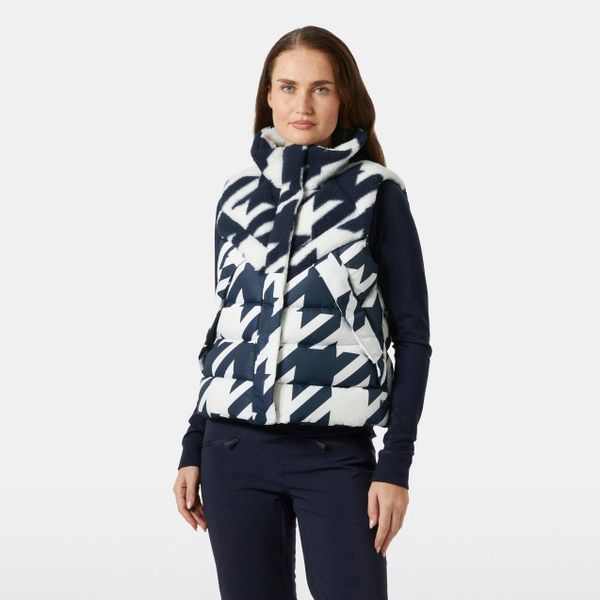 Damska kurtka bez rękawów Helly Hansen Bliss Down. Niebieskie kurtki damskie Helly Hansen, bez wzorów, z puchu, bez kaptura. Za 885.50 zł.