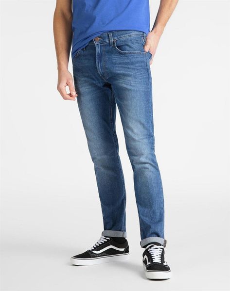 Spodnie Męskie Jeansowe Lee Luke Fresh L719ROIG 112119386, W30 L34. Niebieskie spodnie materiałowe męskie Lee, l, bez wzorów, z bawełny, klasyczne. Za 239.99 zł.