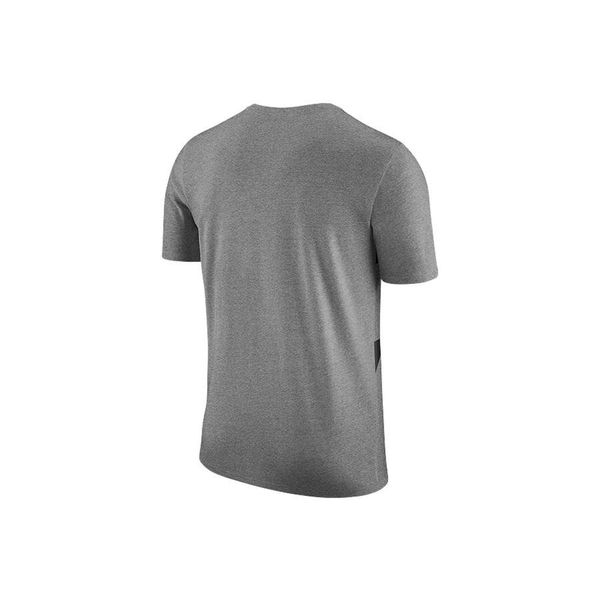 Koszulka męska nike nba cleveland cavaliers logo tee dark grey heather. Szare koszulki sportowe męskie Nike, m, bez wzorów, z bawełny, bez kołnierzyka, bez ramiączek, do biegania. Za 139.00 zł.