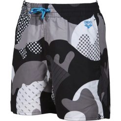 Szorty kąpielówki chłopięce spodenki kąpielowe basen Arena Camo Boxer. Szare kąpielówki dla chłopców Arena, bez wzorów. Za 81.98 zł.