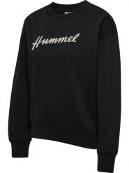 Hummel Bluza treningowa hmlCLUB W z bawełny ekologicznej i poliestru z. Czarne bluzy damskie Hummel, m, bez wzorów, z bawełny, bez kaptura. Za 197.00 zł.