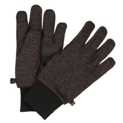 Męskie Rękawiczki Veris Touchtip. Czarne rękawiczki męskie Regatta, na zimę, bez wzorów, sportowe. Za 109.99 zł.