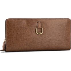 Duży Portfel Damski LAUREN RALPH LAUREN - Bennington 432688520002 Brown. Brązowe portfele damskie Lauren Ralph Lauren, ze skóry. W wyprzedaży za 429.00 zł.