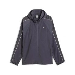 Kurtka z dresu Puma Run Culture Collective. Szare kurtki męskie Puma, m, bez wzorów, z dresówki, do biegania. Za 427.00 zł.