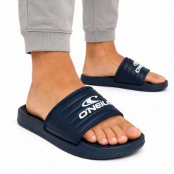Klapki męskie sportowe O'NEILL KELSO SLIDER MEN LOW. Niebieskie klapki męskie O'Neill, z materiału, sportowe. Za 65.00 zł.