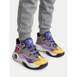 Sneakersy SHAQ. Szare trampki i tenisówki chłopięce Shaq, bez wzorów, bez zapięcia. Za 249.99 zł.
