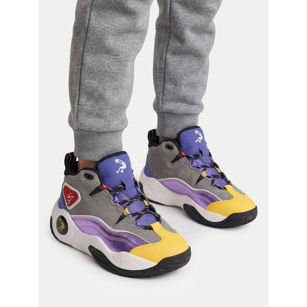 Sneakersy SHAQ. Szare trampki i tenisówki chłopięce Shaq, bez wzorów, bez zapięcia. Za 249.99 zł.