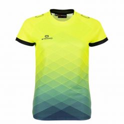 Damski jersey Stanno Altius. Niebieskie koszulki sportowe damskie STANNO, bez wzorów, z jersey, bez kołnierzyka, bez ramiączek, na fitness i siłownię. Za 199.50 zł.