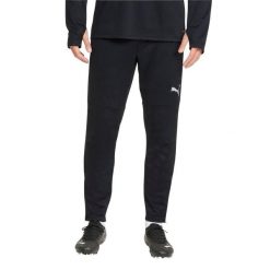 Spodnie sportowe męskie Puma teamFINAL Training. Czarne spodnie sportowe męskie Puma, m, bez wzorów, z materiału, na fitness i siłownię. Za 187.00 zł.