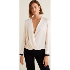 Mango - Bluzka Smiths. Szare bluzki damskie Mango, z materiału. Za 199.90 zł.