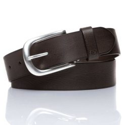 TOM TAILOR PASEK SKÓRZANY TM0174H51 690 40mm Gürtel. Brązowe paski damskie Tom Tailor, bez wzorów, klasyczne. Za 79.99 zł.