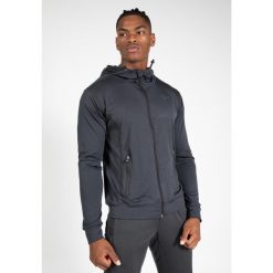 Bluza fitness męska Gorilla Wear Glendo Jacket. Brązowe bluzy męskie GORILLA WEAR, m, bez wzorów, bez kaptura, na fitness i siłownię. Za 299.00 zł.