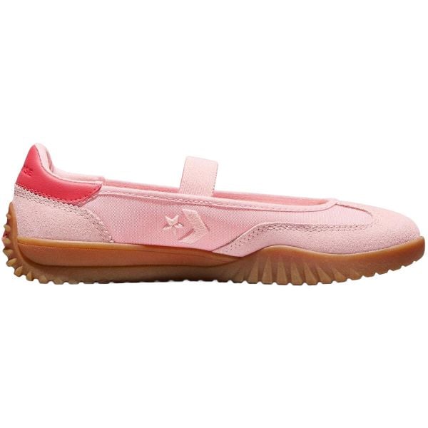 Baleriny damskie Converse Run Star Trainer Ballet Flat. Czerwone baleriny damskie Converse, bez wzorów, z materiału, retro, bez obcasa. Za 490.00 zł.