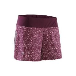 Spodenki do biegania RUN DRY damskie. Czarne szorty damskie KALENJI. Za 39.99 zł.