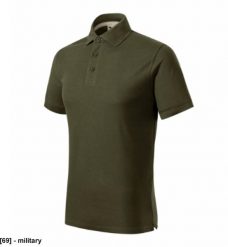 Prime (GOTS) - ADLER - Prime (GOTS) - Koszulka polo męska, Certified by Intertek GOTS-14289, 200 g/m2, 100 % bawełna organiczna - military XL. Koszulki polo męskie Malfini, m, bez wzorów, z bawełny, bez ramiączek. Za 102.88 zł.
