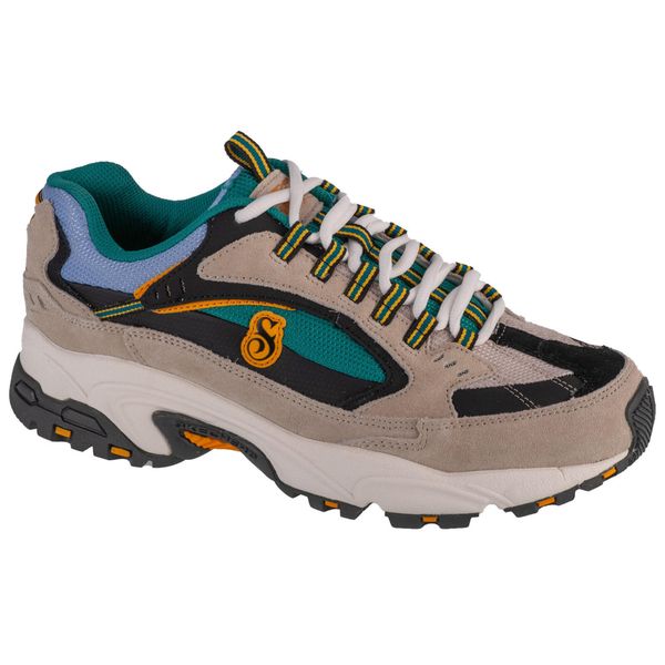 Buty sportowe Sneakersy męskie, Snoop Dogg: Stamina - Snoop 91. Czarne buty sportowe męskie Skechers, bez zapięcia, trekkingowe. Za 379.99 zł.