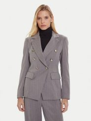 Maryley Marynarka 25IB139/M17 Szary Regular Fit. Szare żakiety damskie Maryley, m, bez wzorów, z syntetyku. Za 789.99 zł.