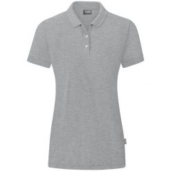 Damska koszulka polo Jako Organic. Szare koszulki sportowe damskie Jako, m, bez wzorów, z bawełny, bez kołnierzyka, bez ramiączek, do piłki nożnej. Za 157.45 zł.