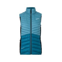 Damska kurtka bez rękawów Regatta Leedre. Niebieskie kurtki damskie Regatta, bez wzorów, bez kaptura. Za 189.99 zł.