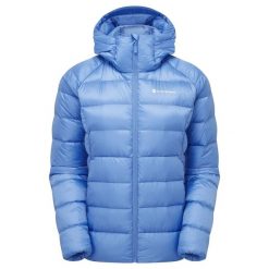 Damska kurtka puchowa Montane Anti Freeze Xt. Niebieskie kurtki damskie Montane, m, bez wzorów, z nylonu, bez kaptura. Za 1,746.95 zł.