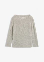 Bluzka z miękkiej mieszanki wiskozy. Białe bluzki damskie bonprix, bez wzorów, z wiskozy, eleganckie, bez kołnierzyka, bez ramiączek. Za 114.99 zł.