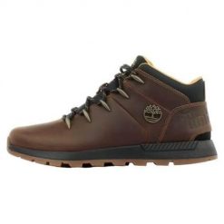 Buty do chodzenia męskie Timberland Euro Sprint Trekker Mid. Brązowe trekkingi męskie Timberland, na zimę, za kostkę, do biegania. Za 691.40 zł.