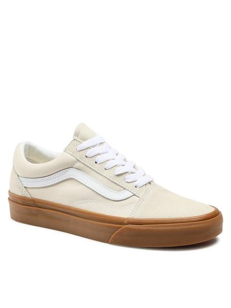 Vans Tenisówki Ua Old Skool VN000D3H2LH1 Beżowy. Brązowe trampki i tenisówki damskie Vans, bez wzorów, z materiału, bez zapięcia. Za 219.99 zł.