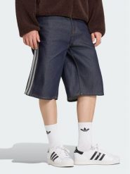 Adidas Szorty jeansowe Firebird Adicolor Jorts Mid-Rise KS6882 Granatowy Regular Fit. Niebieskie szorty męskie Adidas, m, bez wzorów, z bawełny. Za 298.99 zł.
