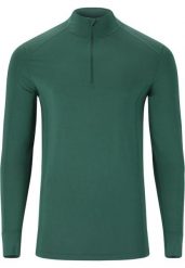 Bluza do biegania męska Endurance Lead. Zielone bluzy męskie Endurance, l, bez wzorów, z elastanu, bez kaptura, do biegania. Za 179.99 zł.