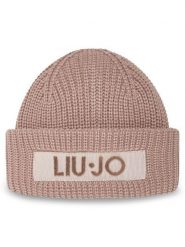 Liu Jo Czapka 2F5057 M0300 Różowy. Czerwone rękawiczki damskie Liu Jo, na zimę, bez wzorów, z materiału. Za 179.99 zł.