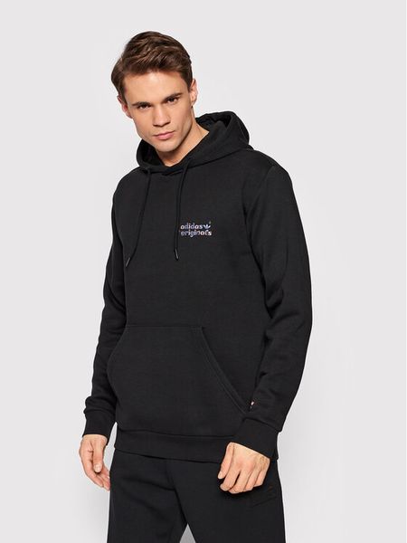 Adidas Bluza Stoked Alie HC7153 Czarny Regular Fit. Czarne bluzy męskie Adidas, m, bez wzorów, z bawełny, bez kaptura. Za 349.99 zł.
