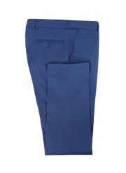 PAKO LORENTE – Spodnie męskie garniturowe PLM-6X-076-N. Niebieskie eleganckie spodnie męskie Pako Lorente, m, bez wzorów, z wełny. Za 99.99 zł.