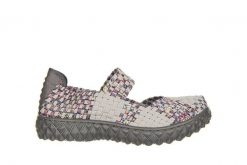 Półbuty Rock Over Grey Klimit 032914, Wielokolorowy, Materiał - 39. Szare obuwie sportowe damskie Rock Spring, bez wzorów, z materiału. W wyprzedaży za 164.99 zł.