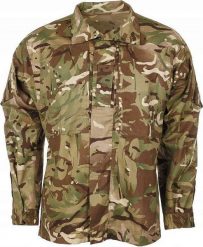 Kurtka męska British Army Brytyjska Kurtka polowa moro MTP 160/88. Kurtki męskie British Army, m, bez wzorów, bez kaptura. Za 137.00 zł.