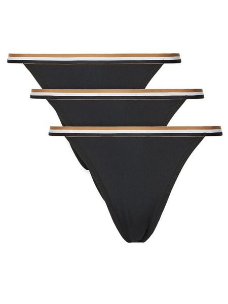 BOSS Komplet fig 50545611 Czarny. Czarne figi damskie Boss, m, bez wzorów, z syntetyku. Za 139.99 zł.